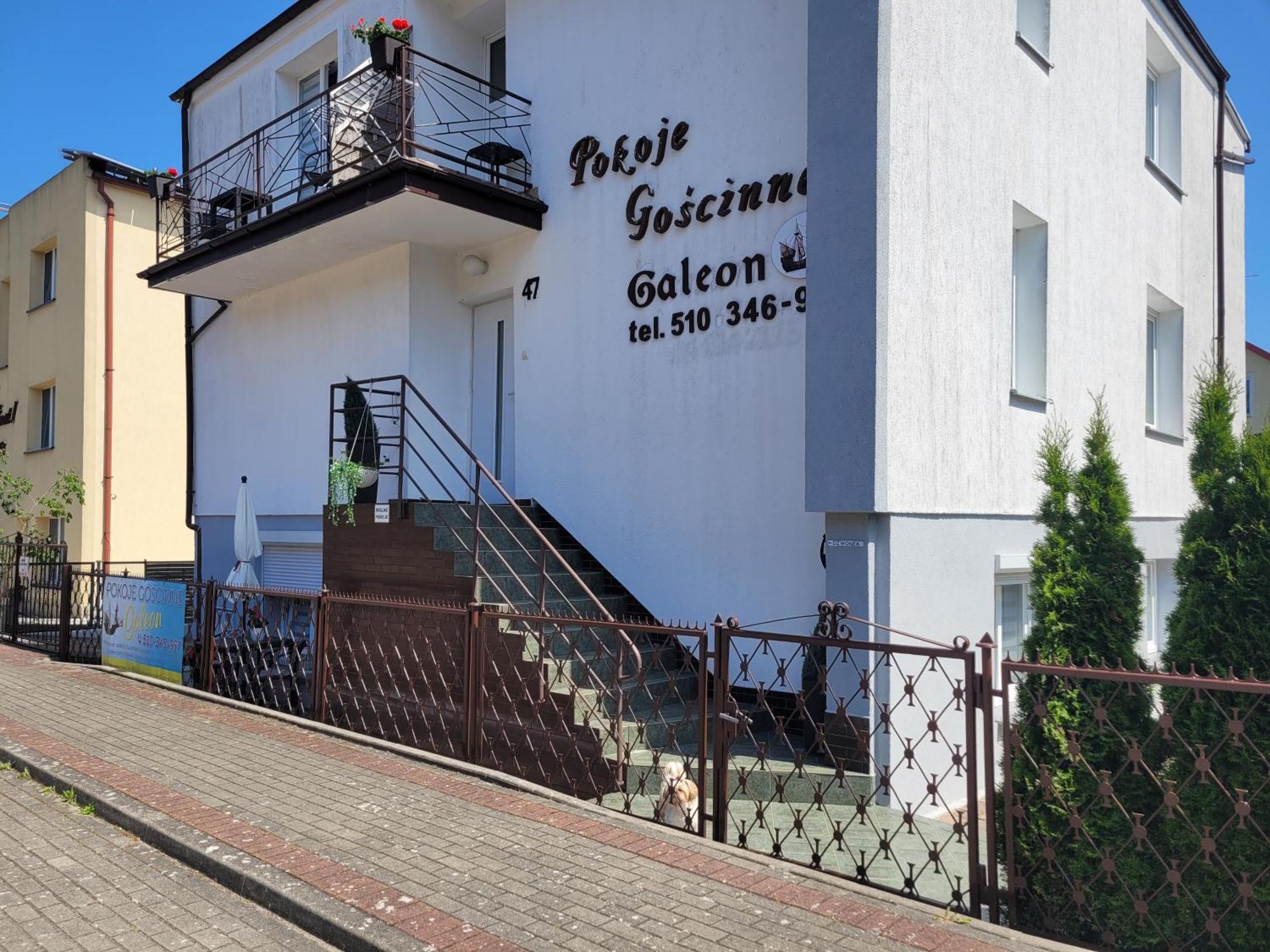 Pokoje Goscinne Galeon W Darlowku Ujście-Darłowskie Exteriör bild